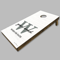 Monogram Personalized Cornhole Game Set