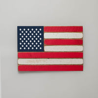 Paw Prints American Flag