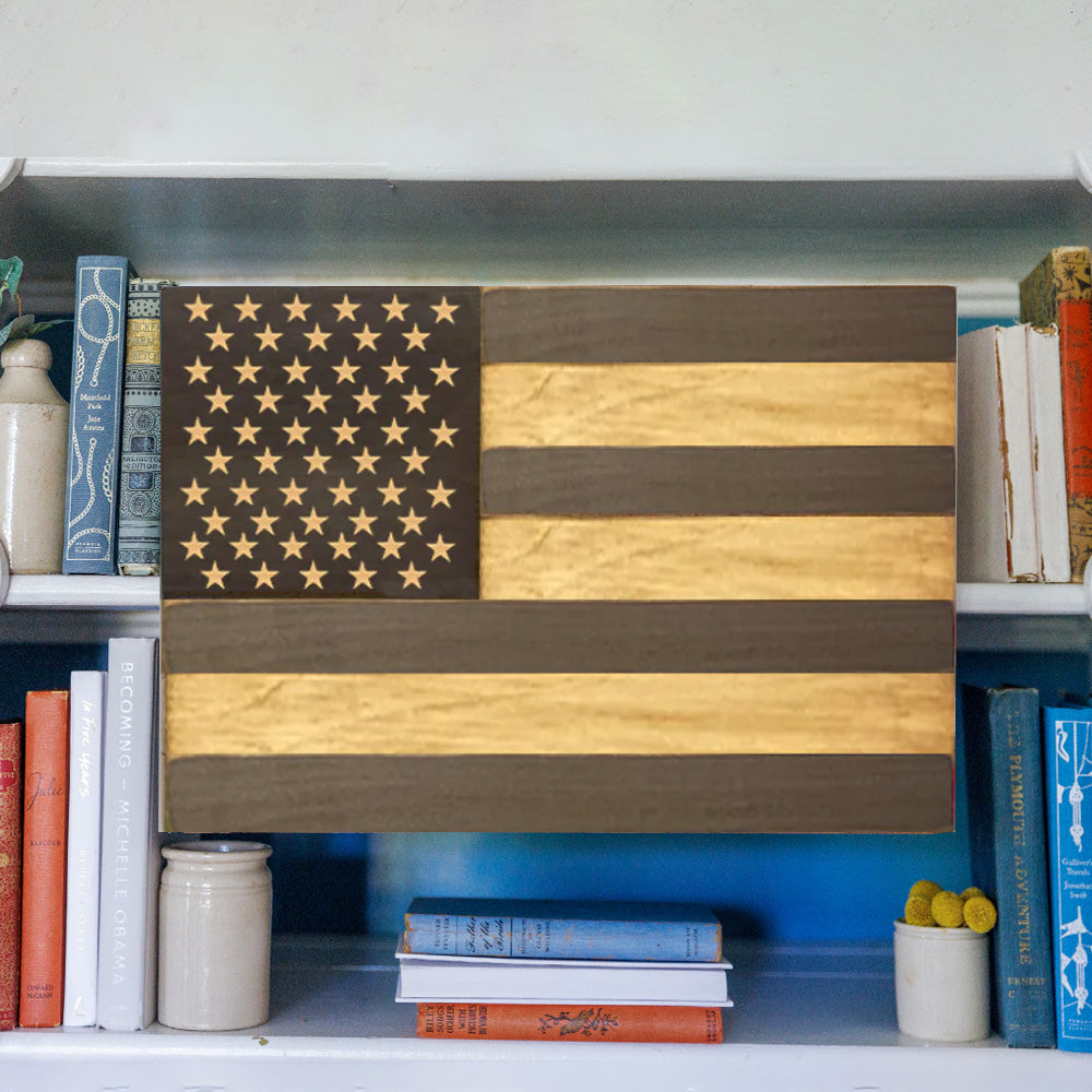 Natural Classic American Flag