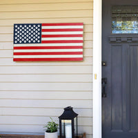 Paw Prints American Flag