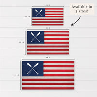 Oars American Flag