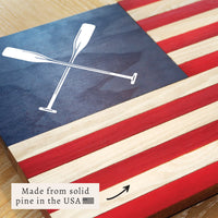 Oars American Flag