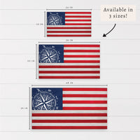 Compass American Flag