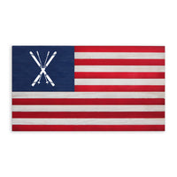 Ski American Flag