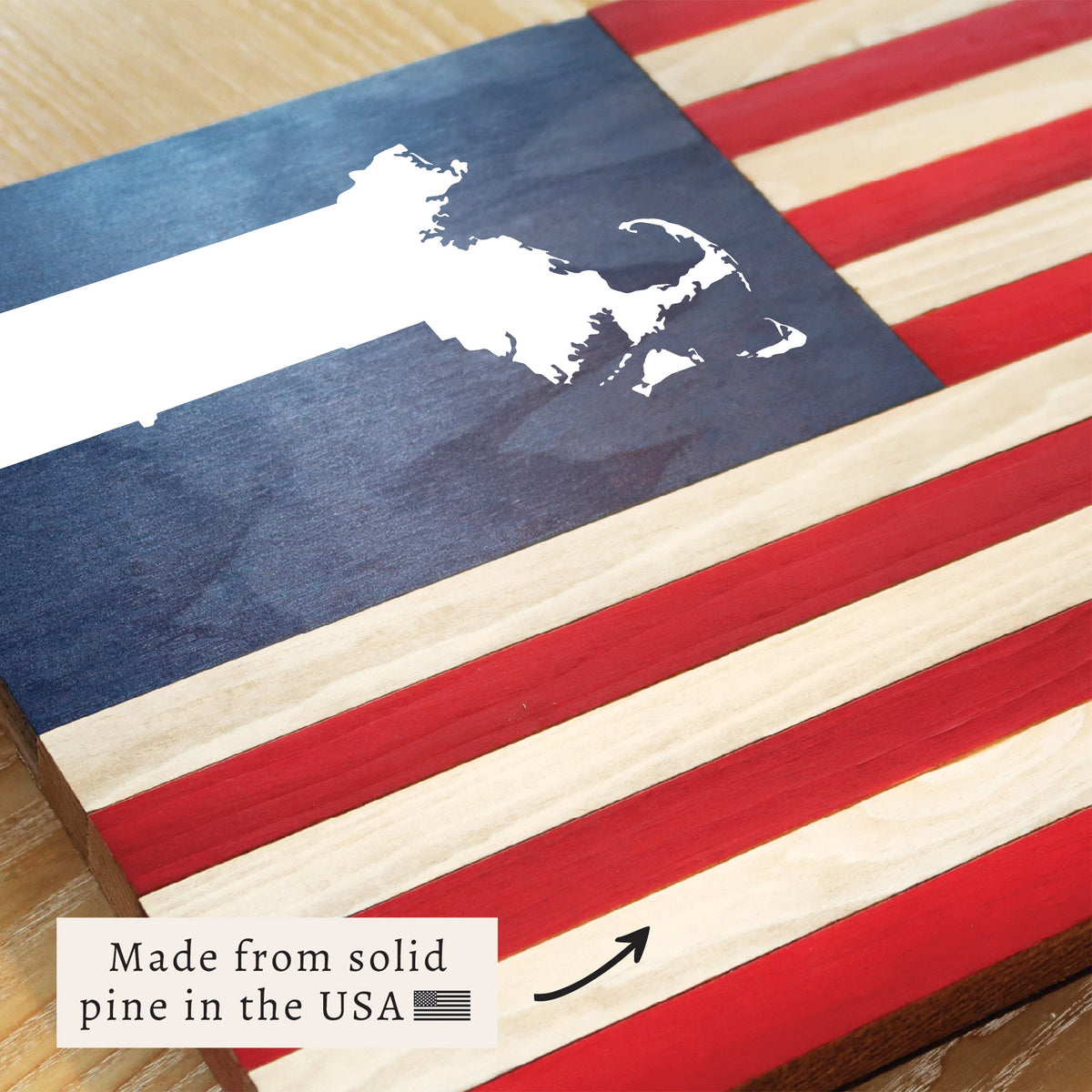 State Personalized American Flag