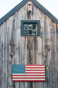 Large 50 Star Rustic American Flag By Rustic Marlin Home Decor On Barn