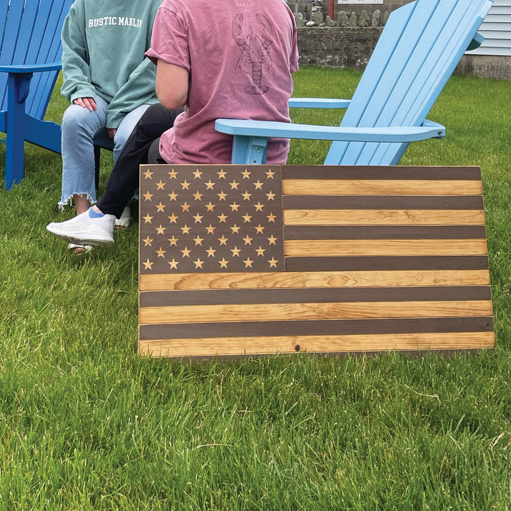 Natural Classic American Flag