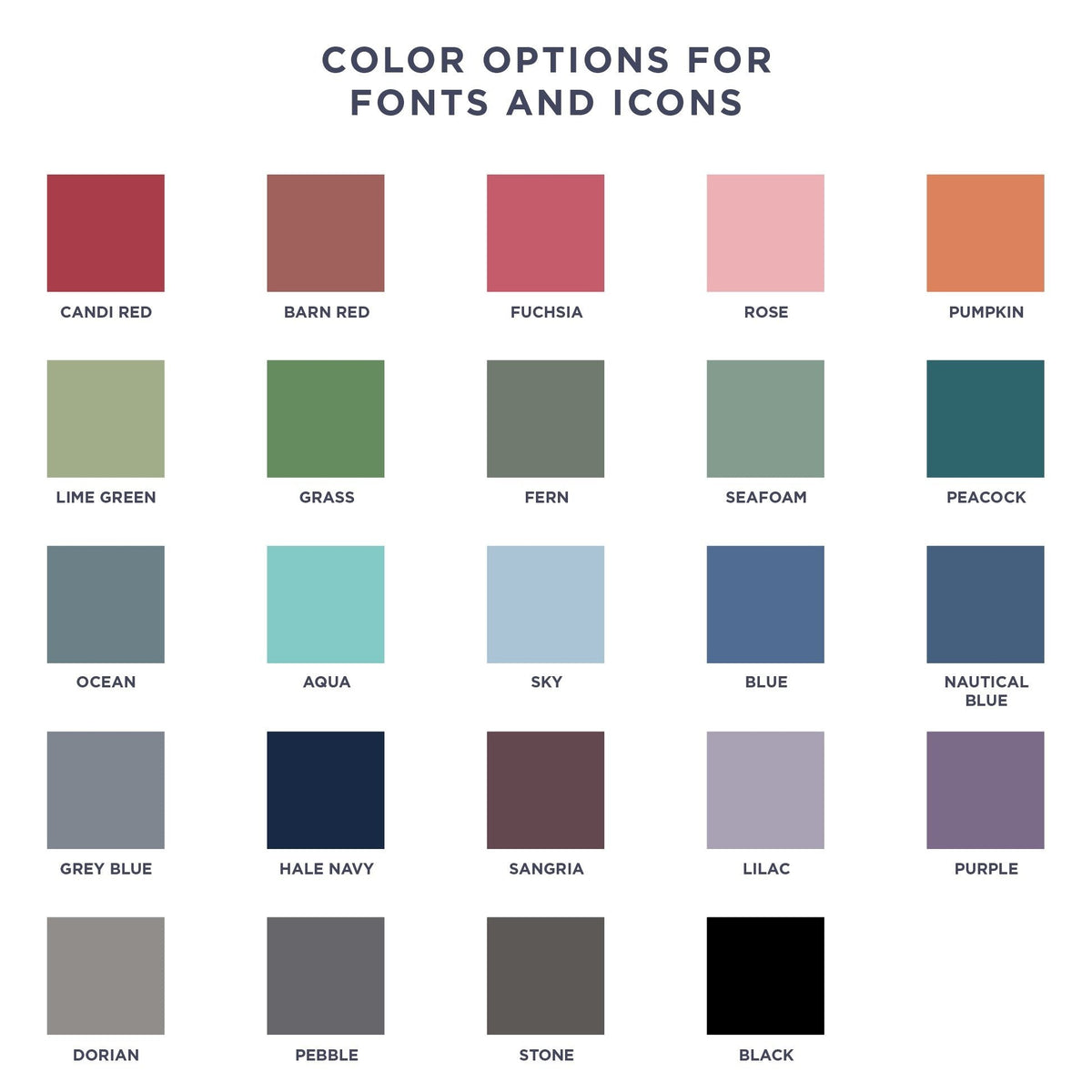 Your Word Two Lines Stencil Personalized Tea Towel