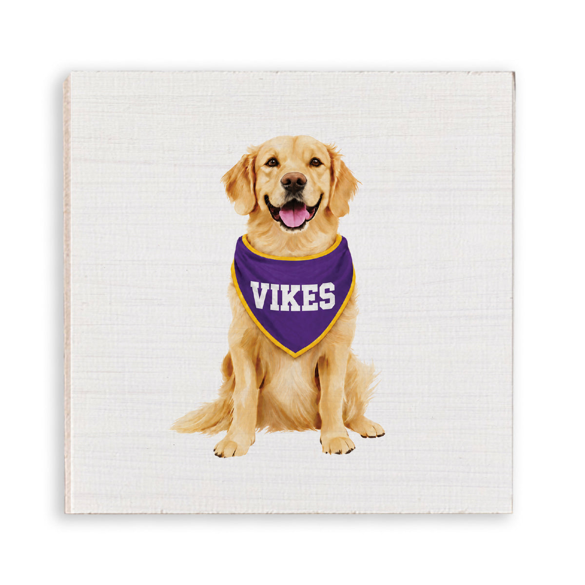Vikes Football Dog Magnet