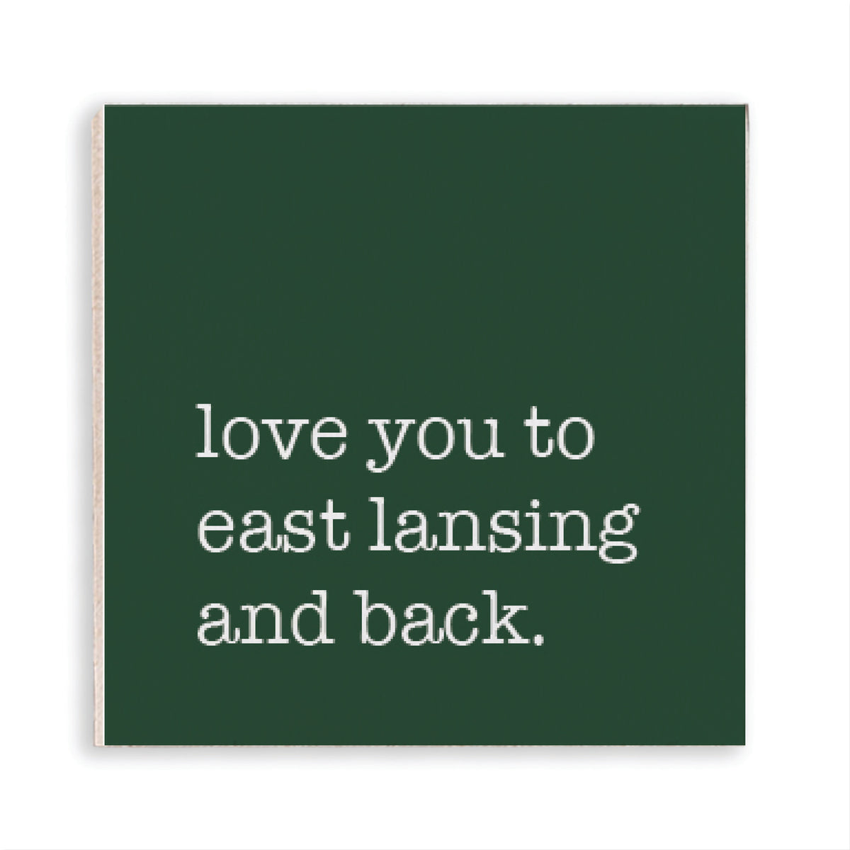 Love You To East Lansing Magnet