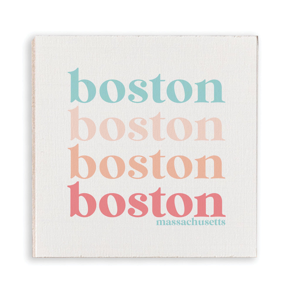 Boston Pastel Magnet