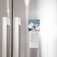 Bluebird Ski Day Magnet
