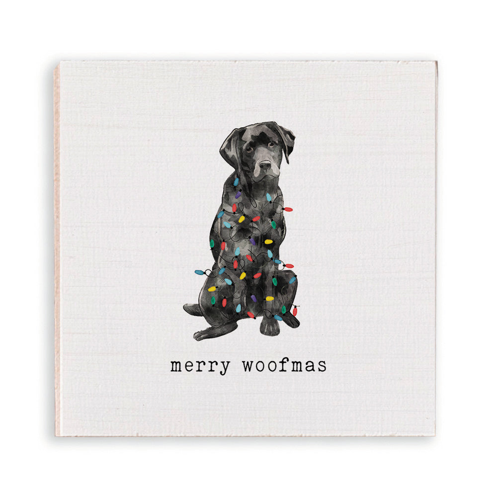 Merry Woofmas Dog Magnet