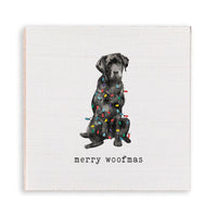 Merry Woofmas Dog Magnet