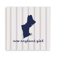 New England Girl Magnet
