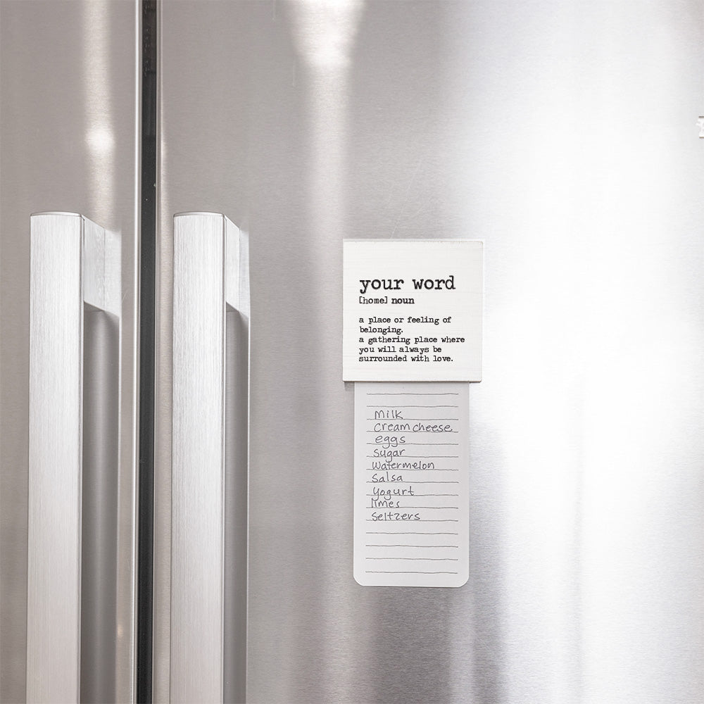 Home Definition Personalized Magnet