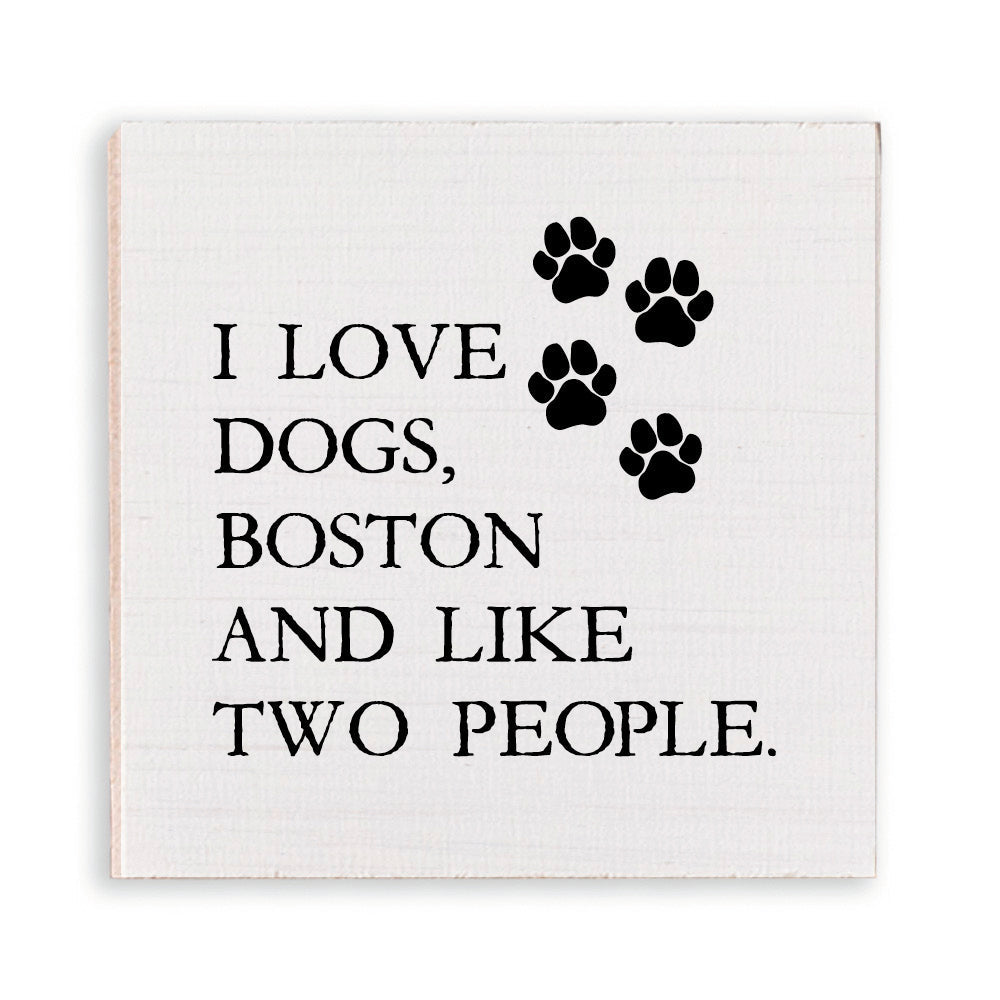 I Love Dogs Personalized Magnet