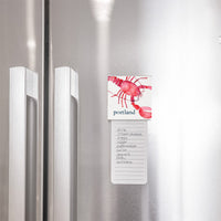 Watercolor Lobster Personalized Wooden Magnet