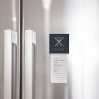 Skis Personalized Magnet