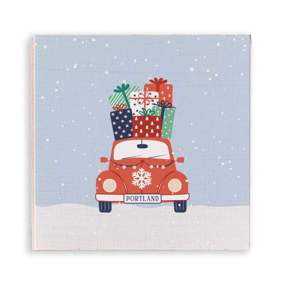 Holiday Haul Personalized Magnet