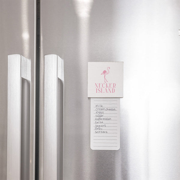 Your Place Flamingo Personalized Wooden Magnet