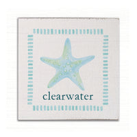 Seafoam Starfish Personalized Magnet