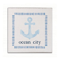Blue Anchor Personalized Magnet