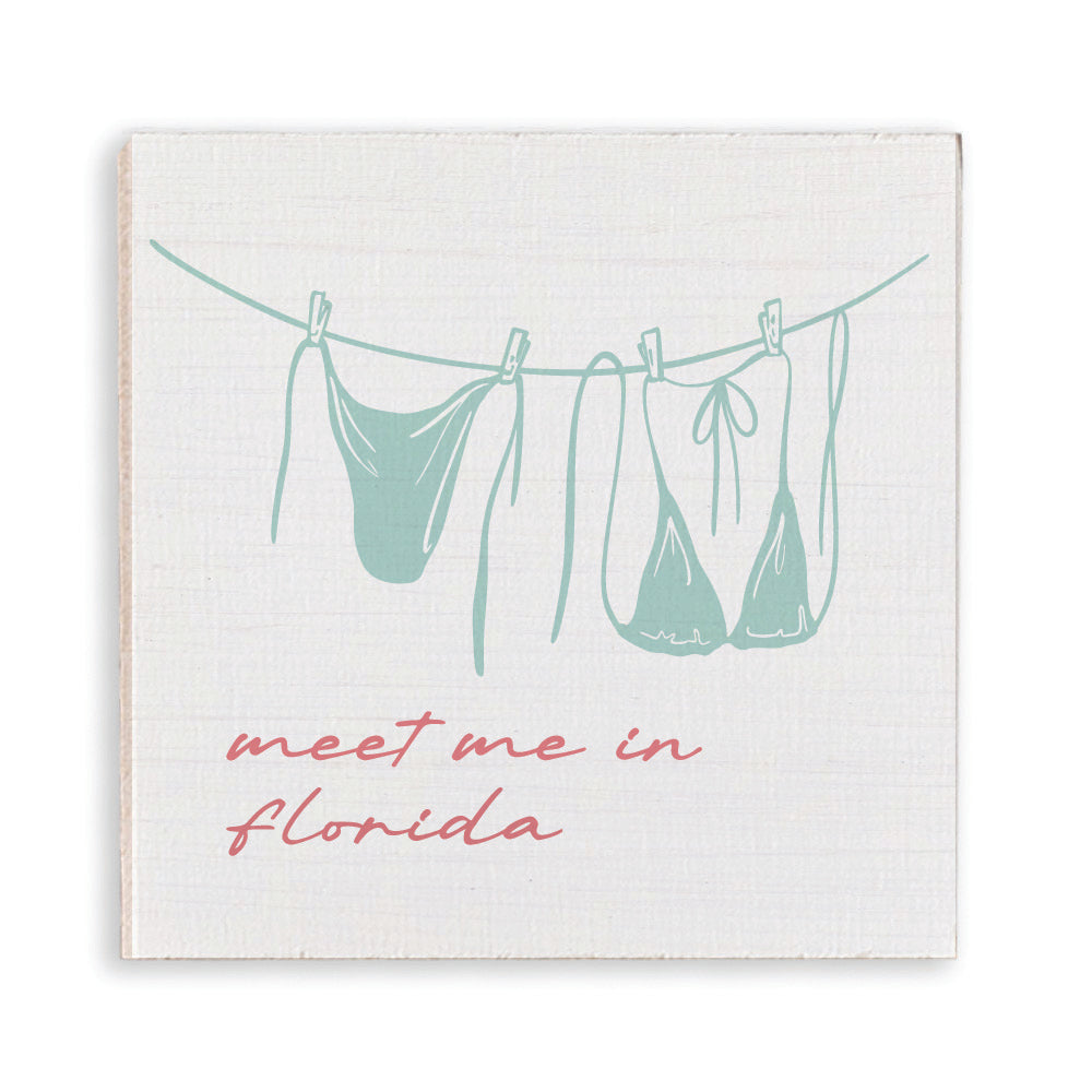 Meet Me In Bikini Personalized Magnet