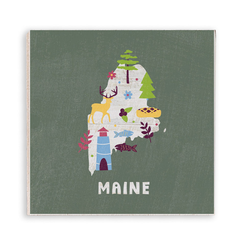 Maine Icon Magnet