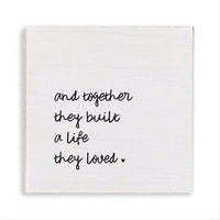 And Together They Built A Life They Loved Magnet