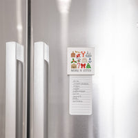 Merry In Boston Icons Magnet