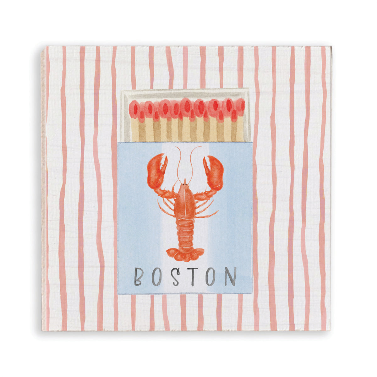 Boston Lobster Match Box Magnet