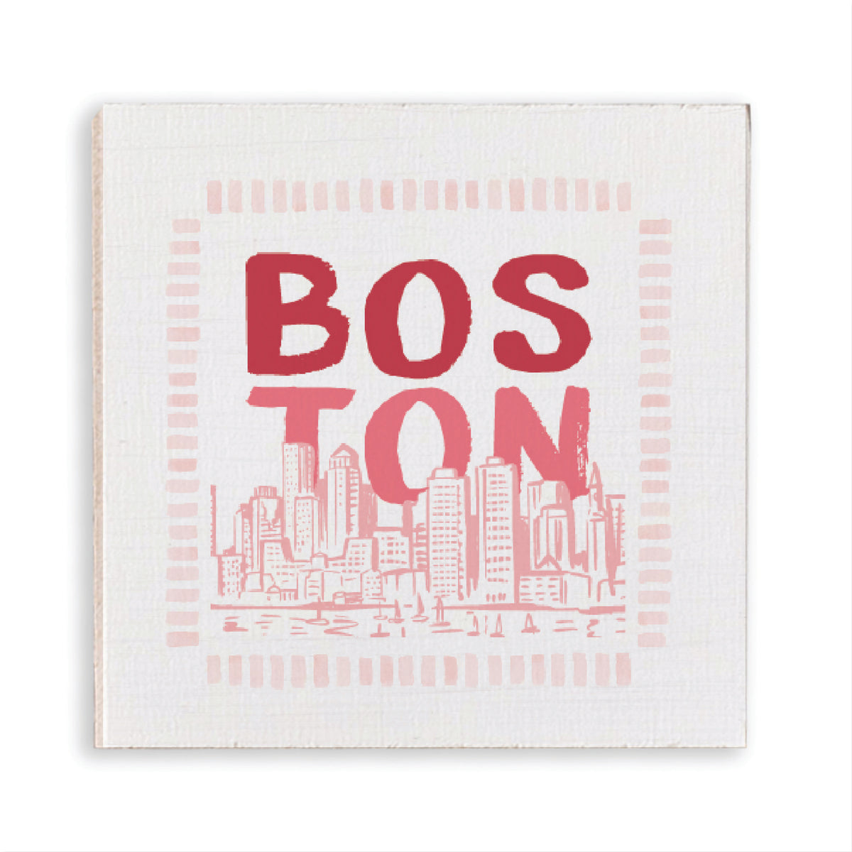 Boston Pink Magnet