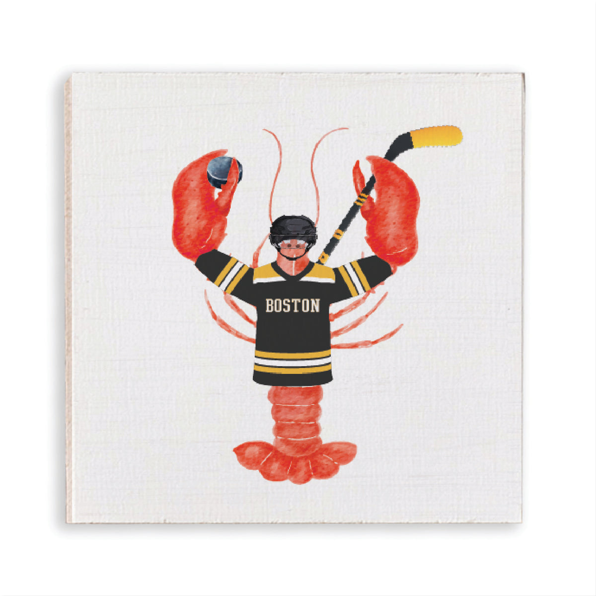 Boston Hockey Lobster Magnet