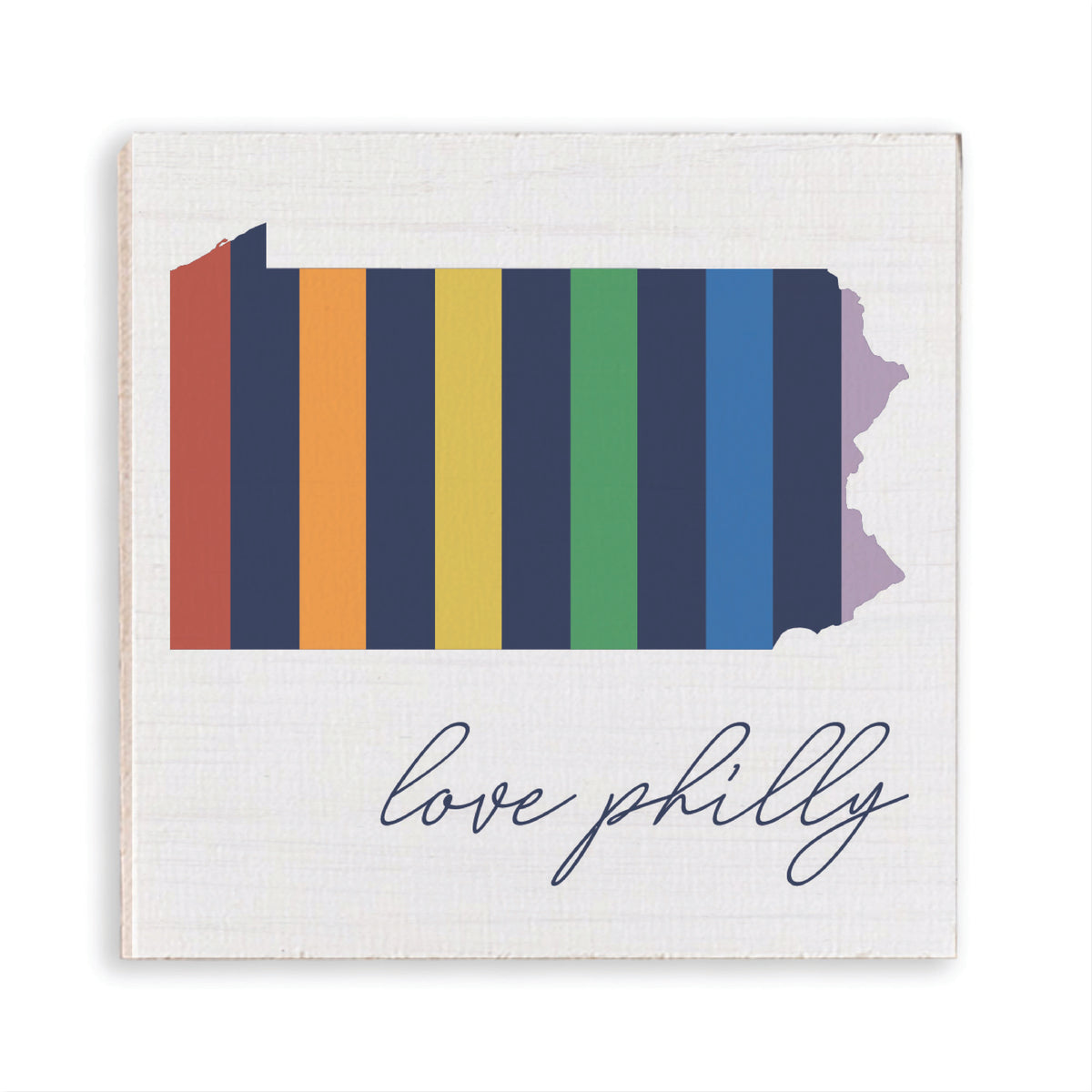 Philly Love Rainbow Magnet