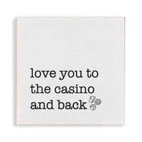 Love You To The Casino Magnet