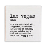 Las Vegas Definition Magnet