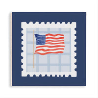 American Flag Stamp Magnet