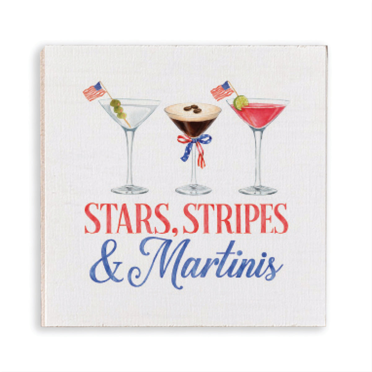 Stars Stripes & Martinis Magnet