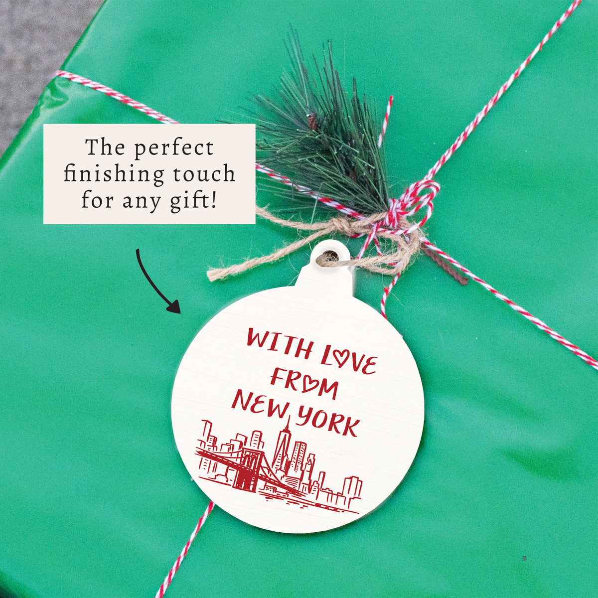 With Love From New York Ornament