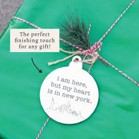 My Heart Is In New York Ornament