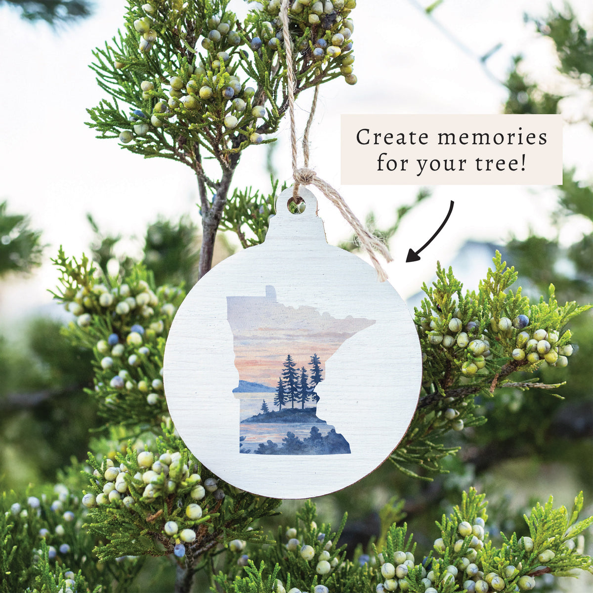Minnesota Pines Ornament