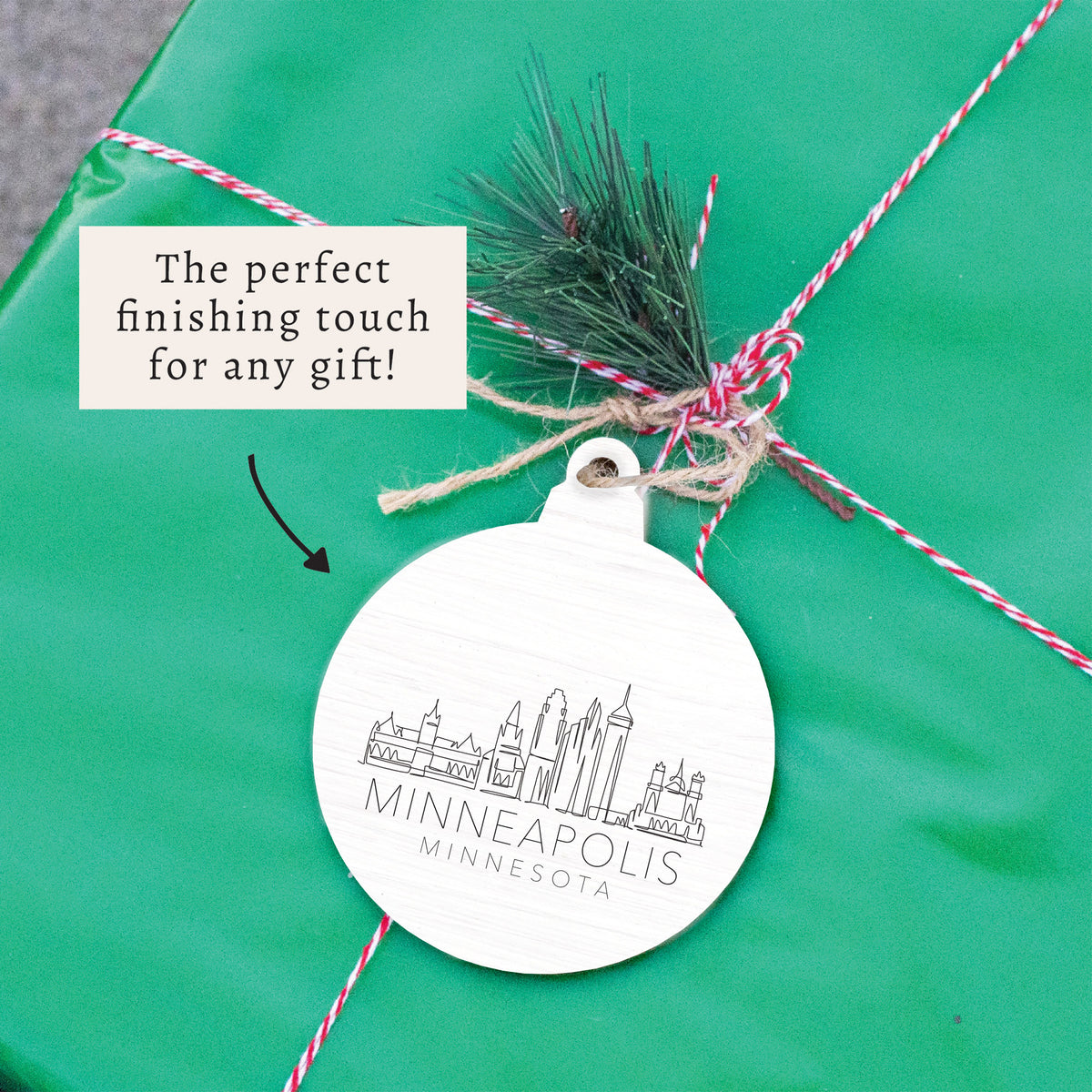 Minneapolis Skyline Ornament