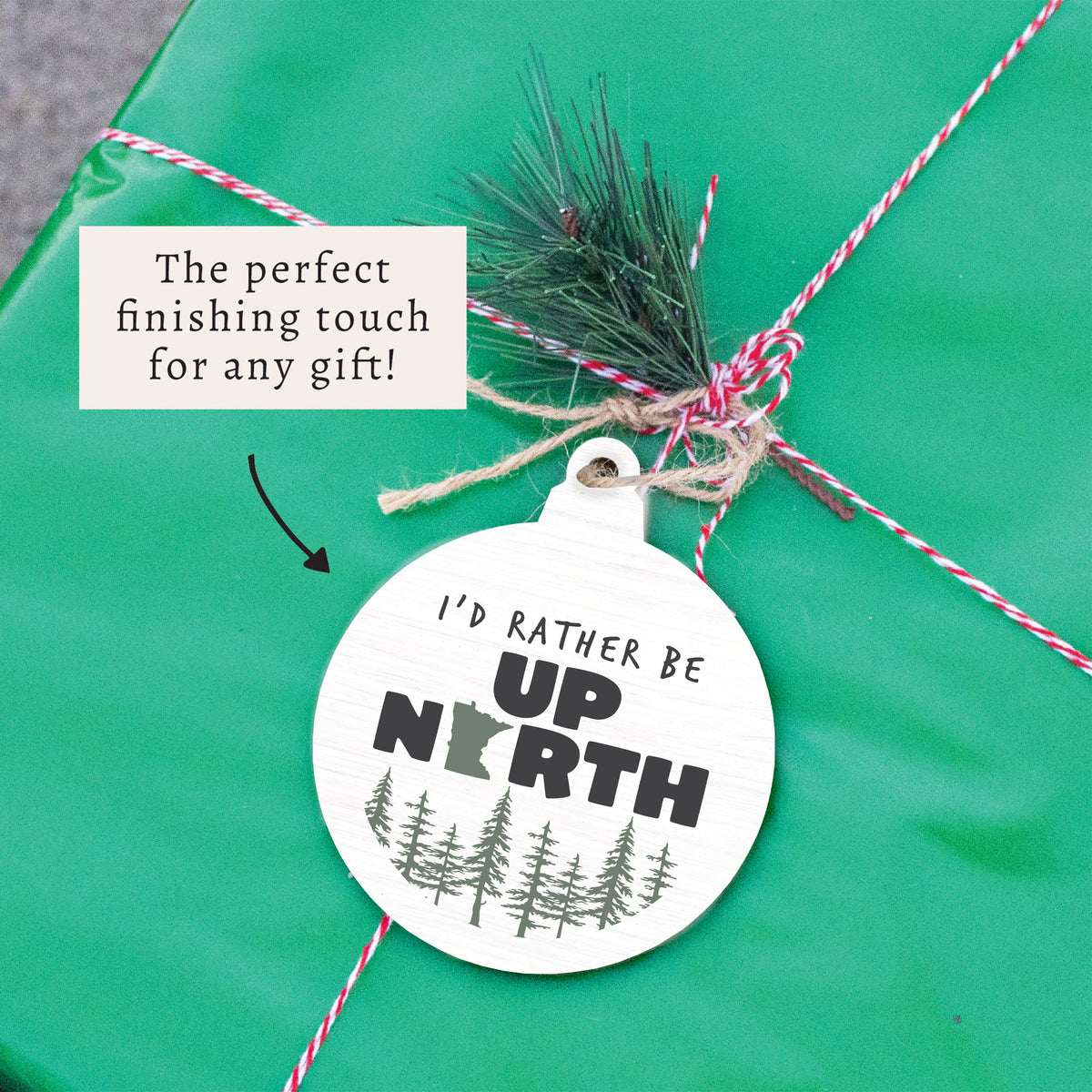 Minnesota Up North Ornament