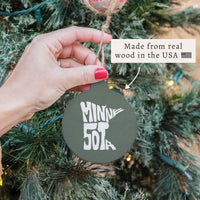 Minnesota Green Ornament