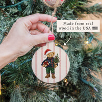 Holiday Teddy Bear Ornament