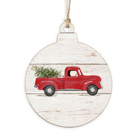 Christmas Tree Truck Ornament