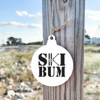 Ski Bum Bulb Ornament