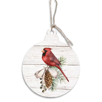 Cardinal Bulb Ornament