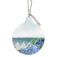 Hydrangea Dreams Bulb Ornament